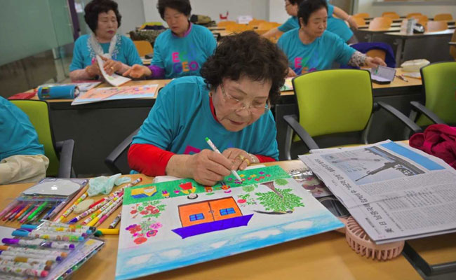 Life Lessons For South Korea's Octogenarian School Pupils