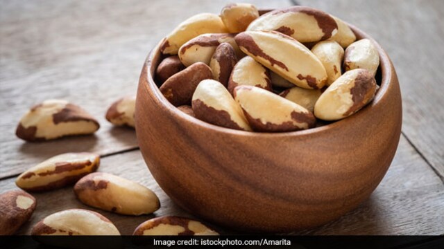 Brazil nuts are rich in selenium and can be beneficial for lung health