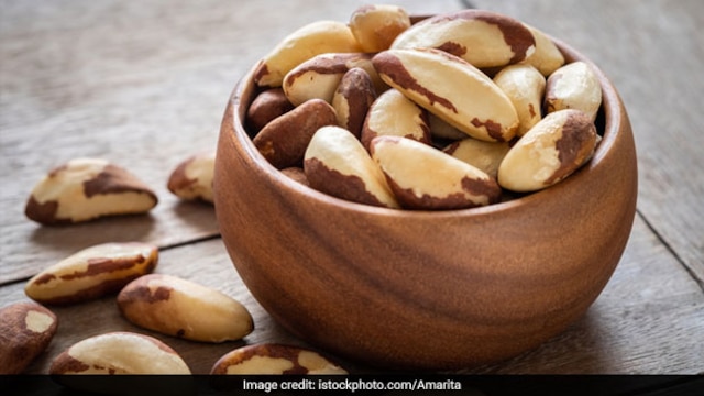 Brazil nuts are rich in selenium and can be beneficial for lung health
