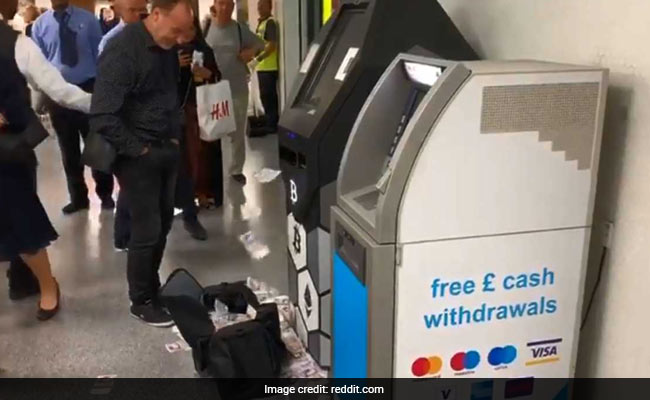 Watch Bizarre Moment Bitcoin ATM Spits Out Notes On Busy Station