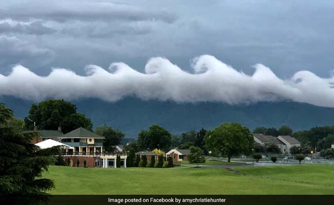 Viral Pic Of Rare Wave-Shaped Clouds Wows Netizens
