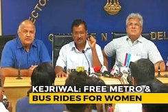 Free Travel For Women In Delhi Buses, Metro For "Safety": Arvind Kejriwal Free Travel For Women In Delhi Buses, Metro For "Safety": Arvind Kejriwal