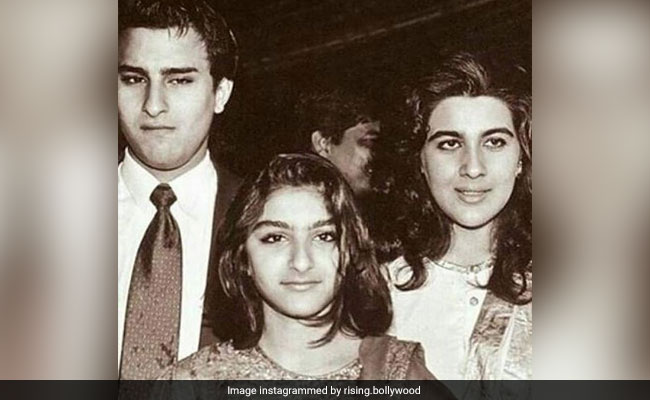 Saif Ali Khan, Amrita Singh And Little Soha, Once Upon A Time In Bollywood