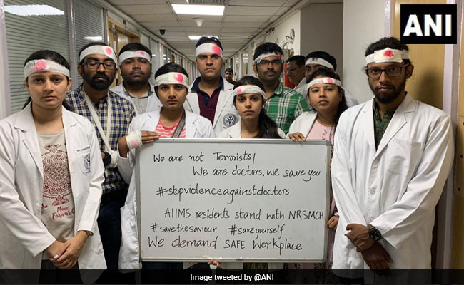 AIIMS Doctors To Boycott Work Tomorrow In Support Of Bengal Agitation