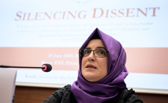 Jamal Khashoggi Fiancee Says US "Ethically" Responsible To Seek Justice