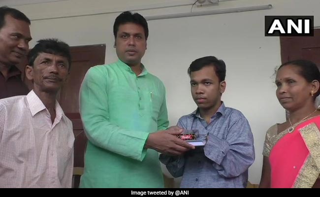 Tripura Government To Bear Education Expenses of Differently Abled Student