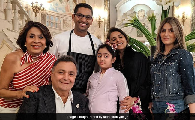 Rishi Kapoor And Neetu's Dinner Date With Granddaughter Samara, 8, In New York