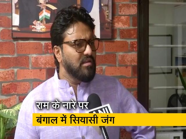 जय श्री राम के नारे पर गर्माई सियासत,  बाबुल सुप्रियो बोले- दीदी की हालत ठीक नहीं