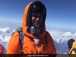 IAS Officer Scales Everest With A Message To Clean River Ganga IAS Officer Scales Everest With A Message To Clean River Ganga