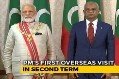 PM Modi Gets Maldives' Highest Honour "Rule of Nishan Izzuddeen" PM Modi Gets Maldives' Highest Honour "Rule of Nishan Izzuddeen"