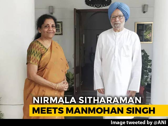 Nirmala Sitharaman Meets Manmohan Singh Days Before Her First Budget