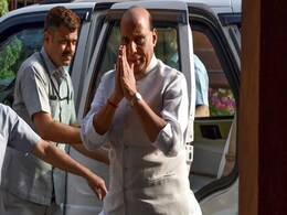 Rajnath Singh Informally Meets Ministers After Late Inclusion In Cabinet Panels Rajnath Singh Informally Meets Ministers After Late Inclusion In Cabinet Panels