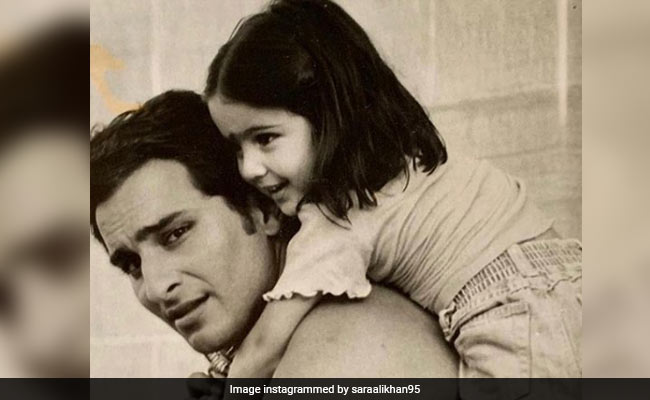 Viral: Little Sara Ali Khan Playing On Dad Saif's Set Reminds Fans Of Taimur And Inaaya