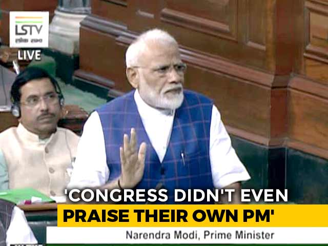 PM Takes On Gandhis In Parliament: "People Outside Family Not Recognised"