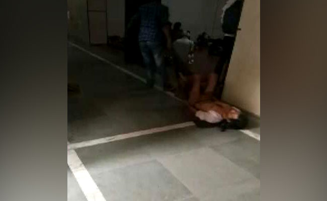 On Video, Madhya Pradesh Patient Dragged To X-Ray Room On Bedsheet