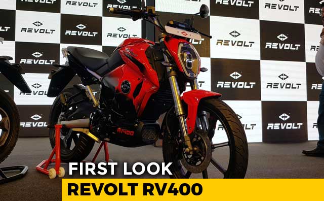 Revolt RV400 Electric Motorcycle First Look
