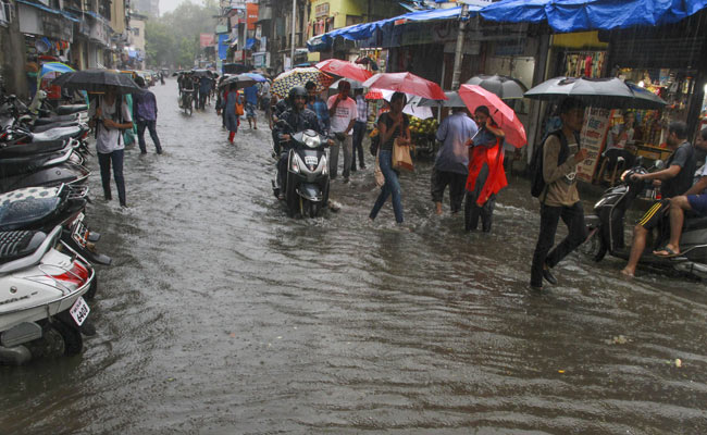 Heavy Rain In Mumbai, Jams Reported In Some Areas