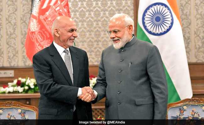 PM Modi Meets Afghanistan President Ashraf Ghani At SCO Summit