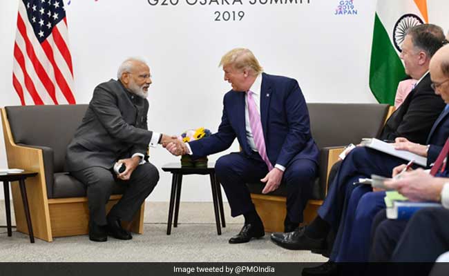India Counters Donald Trump On Digitisation, Calls Data "New Form Of Wealth"