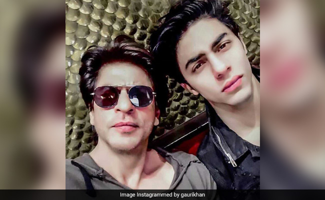 What Shah Rukh Khan Posted On Voicing <I>The Lion King</I> With His 'Own Simba' - Son Aryan