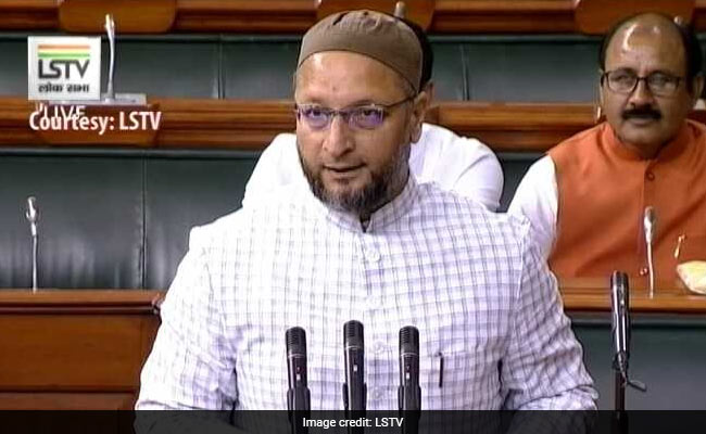 Asaduddin Owaisi's Response As Lawmakers Chant <i>Jai Shri Ram</i> During Oath