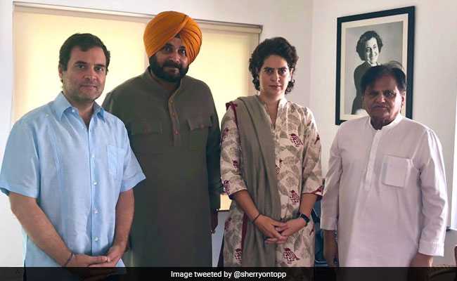 As He Feuds With "Captain", Navjot Sidhu Granted Meet With Rahul Gandhi