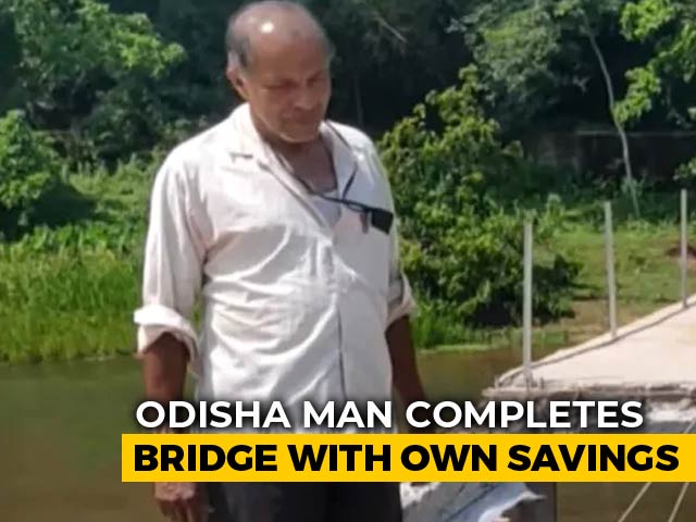 State Fails, Odisha Man Completes Bridge With Own Savings