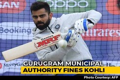 Virat Kohli Fined Rs. 500 For Washing His Car With Drinking Water Virat Kohli Fined Rs. 500 For Washing His Car With Drinking Water