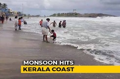 Monsoon Hits Kerala Coast After A Week's Delay Monsoon Hits Kerala Coast After A Week's Delay