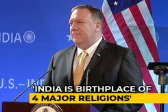 Let's Defend Religious Freedom For All, Says Mike Pompeo On India Visit Let's Defend Religious Freedom For All, Says Mike Pompeo On India Visit
