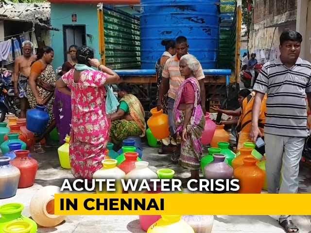 Despite Searing Heat, Piped Water Supply Cut By 40 Per Cent In Chennai