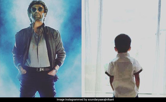 Rajinikanth's Grandson 'Nails' Actor's <i>Petta</i> Pose Like A Boss