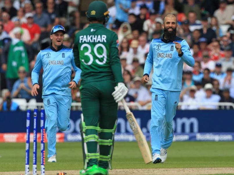 World Cup 2019, ENG vs PAK Live Score: Moeen Ali Strikes Again As Pakistan Lose Both Openers World Cup 2019, ENG vs PAK Live Score: Moeen Ali Strikes Again As Pakistan Lose Both Openers