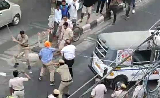 "Provoked By Driver": Delhi Police's Report After Viral Video Of Fight