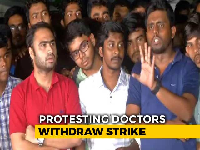Bengal Doctors End Strike After Meeting With Mamata Banerjee