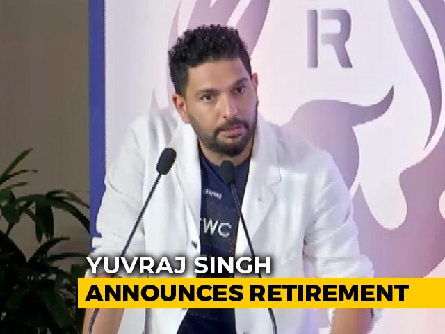 "Time To Move On," Says Yuvraj Singh, Announces Retirement