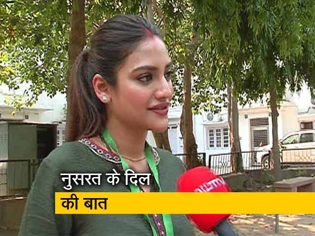 NDTV से बोलीं नुसरत जहां- मेरे मन में सभी धर्मों के लिए सम्मान