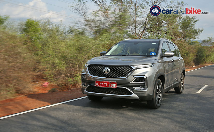 MG Hector India Launch Highlights: Price, Features, Specifications, Images