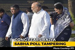 In Amit Shah, Smriti Irani's Rajya Sabha Exit Dates, Congress Smells Plan In Amit Shah, Smriti Irani's Rajya Sabha Exit Dates, Congress Smells Plan