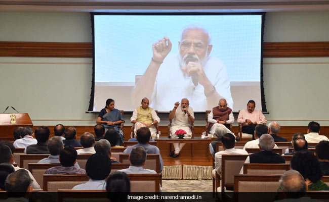 In Meeting With Top Bureaucrats, PM Modi Gives Out A Goal For Next 5 Years
