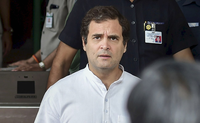 Rahul Gandhi To Meet Congress Chief Ministers Today