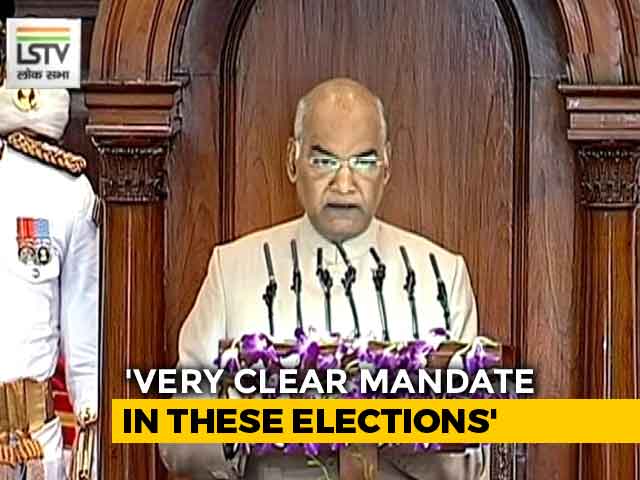 "Clear Mandate To Continue Journey Of Development Since 2014": President