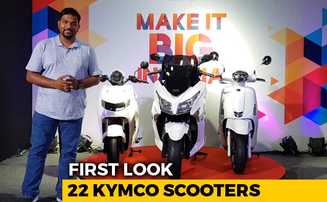 22 Kymco Scooters First Look