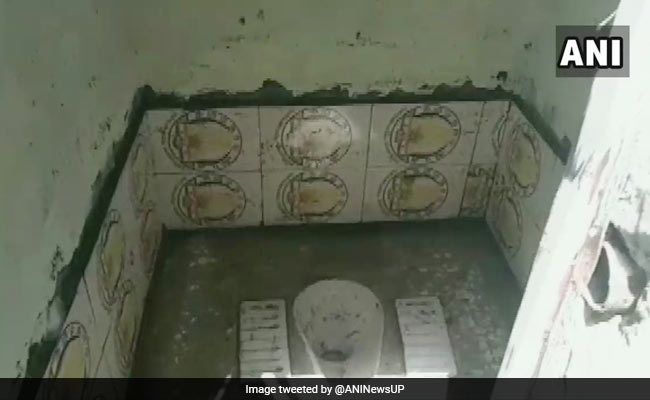 Swachh Bharat Toilets In UP Use Tiles With Mahatma Gandhi's Photo, Officer Suspended