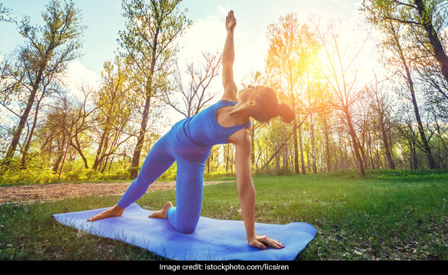 Practicing yoga can help you stay fit and maintain a healthy weight