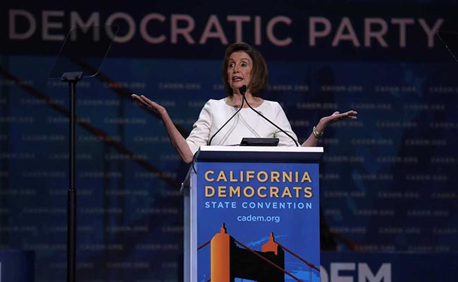 Top US Democrat Nancy Pelosi Calls Biden "President-Elect"
