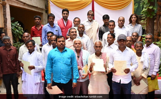 Amitabh Bachchan Pays Off Loans Of 2,100 Farmers From Bihar