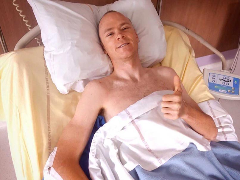 Chris Froome Thanks Supporters After Horror Crash