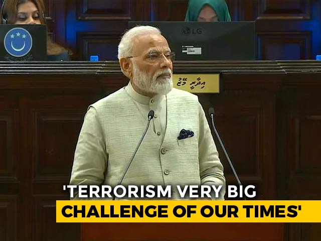 Terrorism A Big Challenge, PM Modi Says At Maldives Parliament