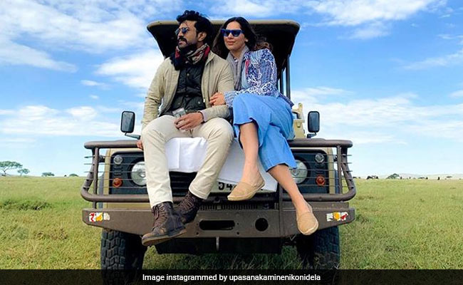 <I>Into The Wild</I>: Ram Charan And Wife Upasana Kamineni's Pre-Anniversary Trip To Africa